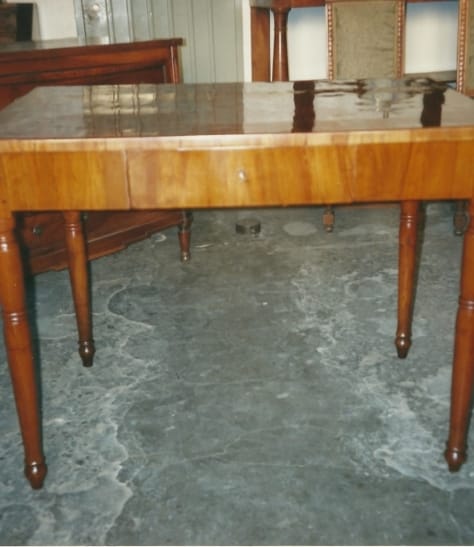 Cherry wood table