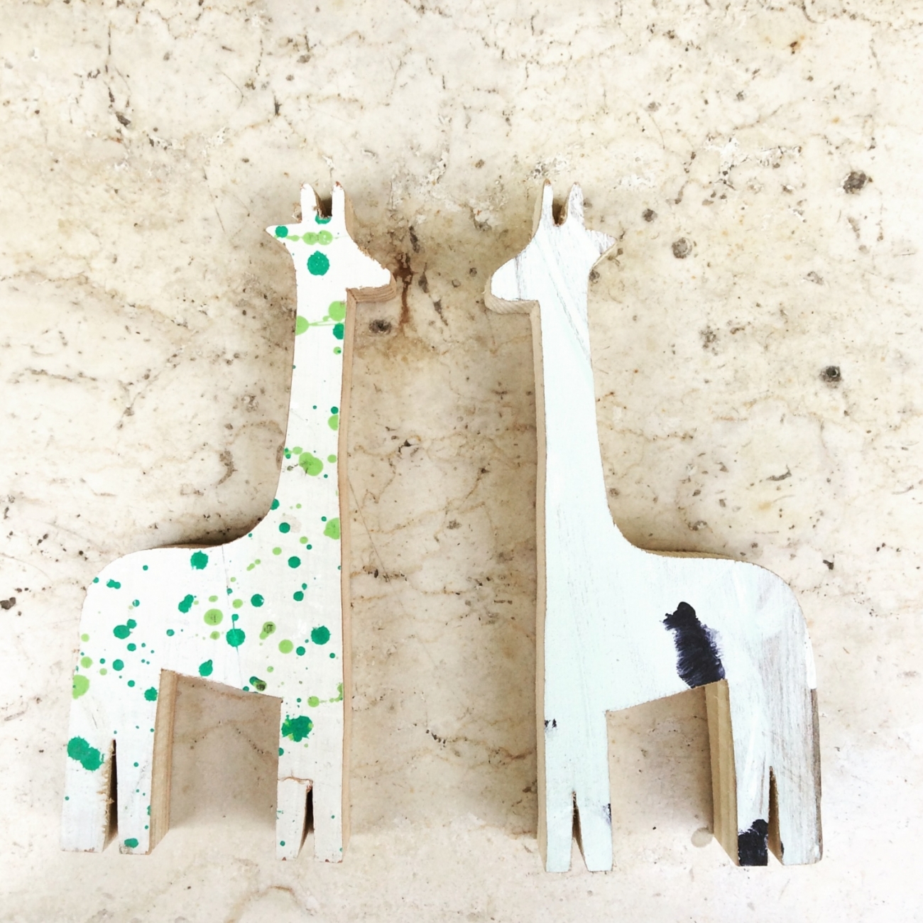 Gerry la giraffa Jane Harman conservazione e restauro mobili a Firenze