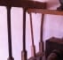 Soffitto, balaustra e scala Tenuta Granaiolo Jane Harman Restauratore Firenze