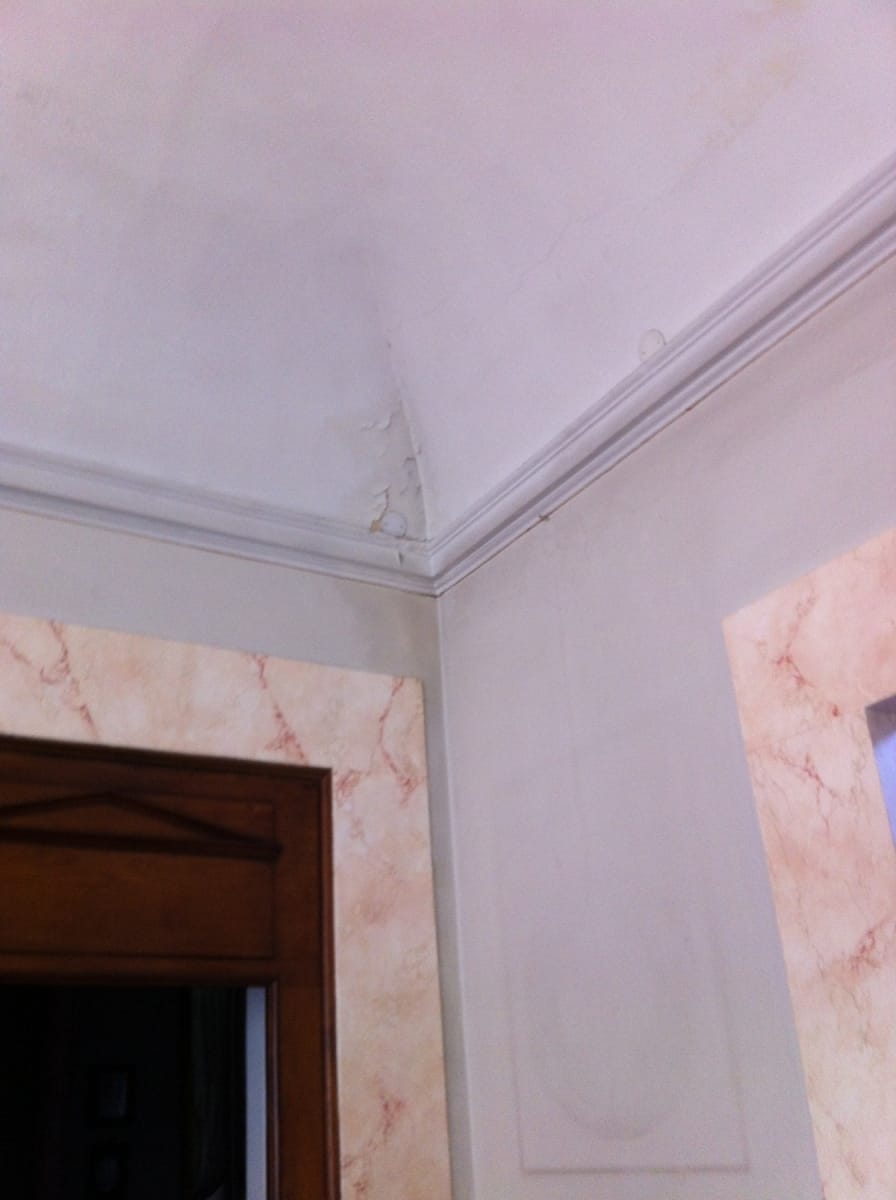 Gilding, faux marble and whitening Jane Harman storage and furniture restoration in Florence
